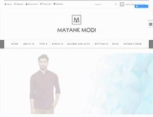 Tablet Screenshot of mayankmodi.com